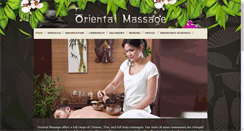 Desktop Screenshot of orientalmassages.co.uk